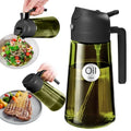 Minimalist YARRAMATE 16oz/470ml Light-Blocking Dark Oil Sprayer for Cooking, 2 for Daily Use