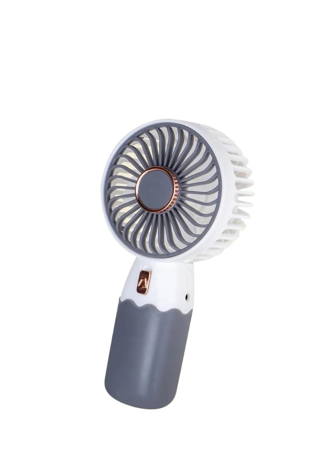 2 In 1 Mini Electric Fan Outdoor Portable Handheld Usb Rechargeable Cooling Desk With Mobile Phone Stand Function Summer