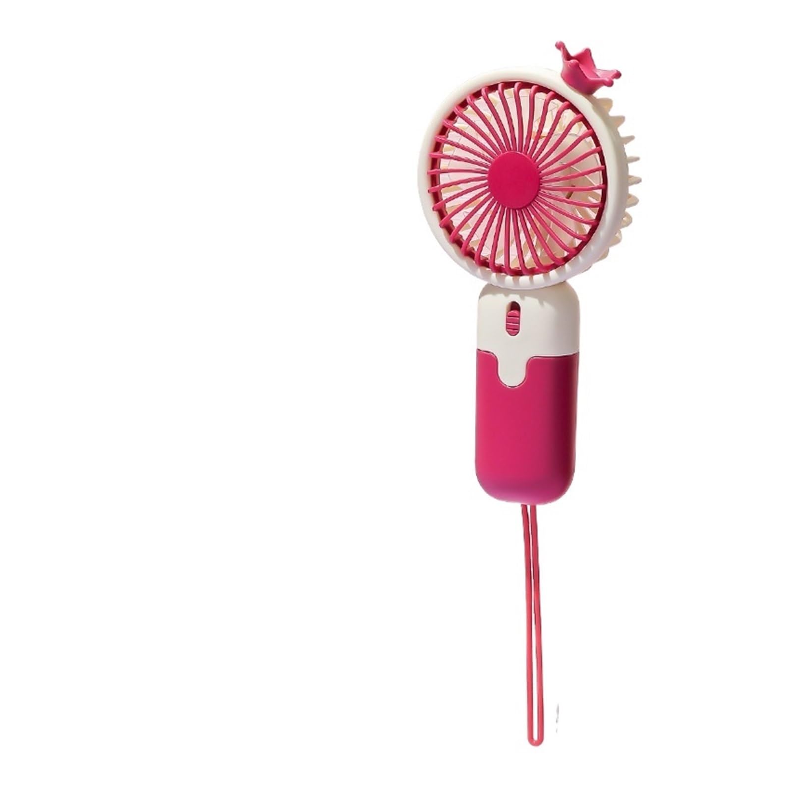 Handheld small fan mini portable charging student outdoor desktop strong wind electric