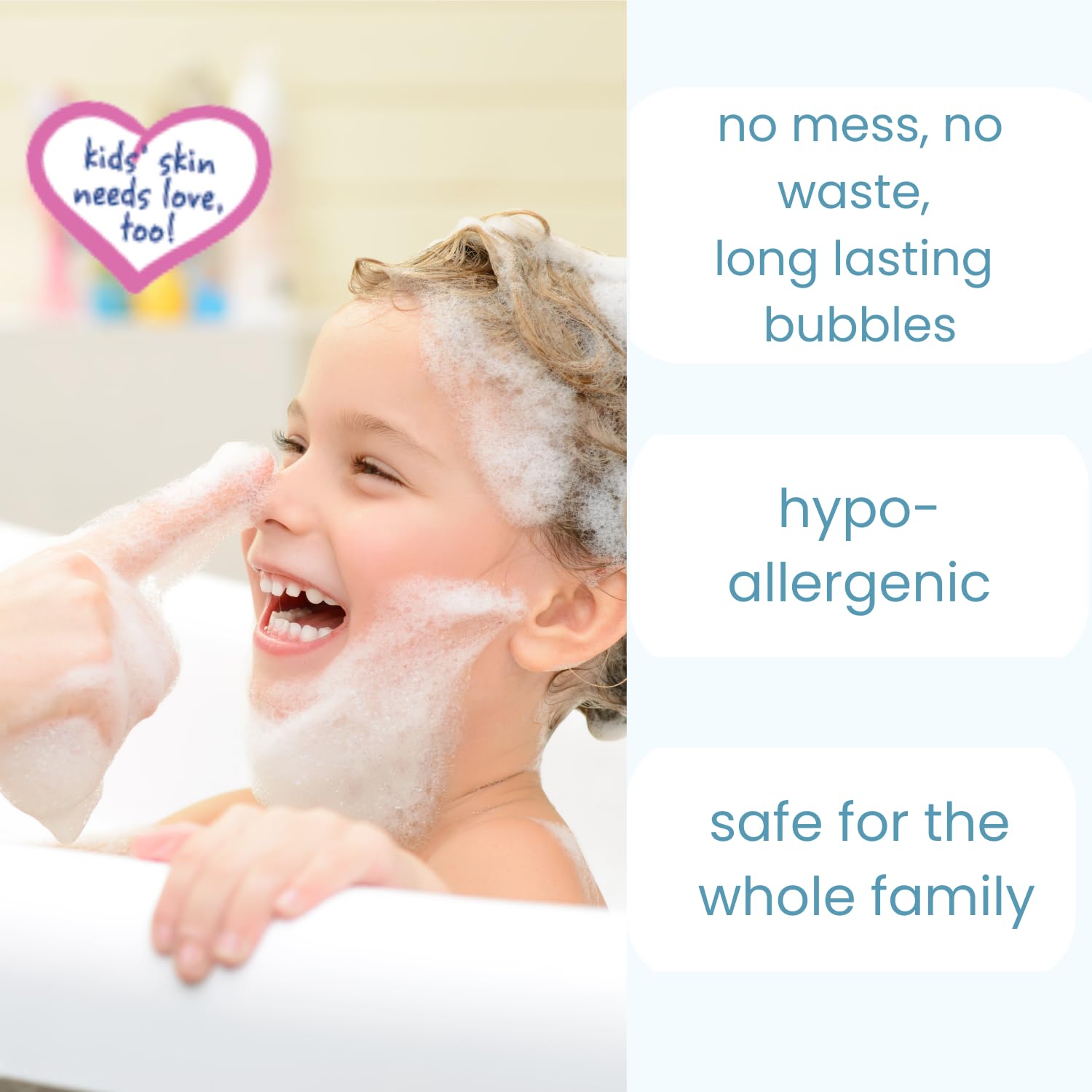 TruKid Bubble Podz Bubble Bath for Kids, Toddlers, & Babies, Tear Free Gentle & Refreshing Bath Bomb for Sensitive Skin with Natural Moisturizers, Non-Toxic, pH Balanced, Lavender Scent (10 Podz)