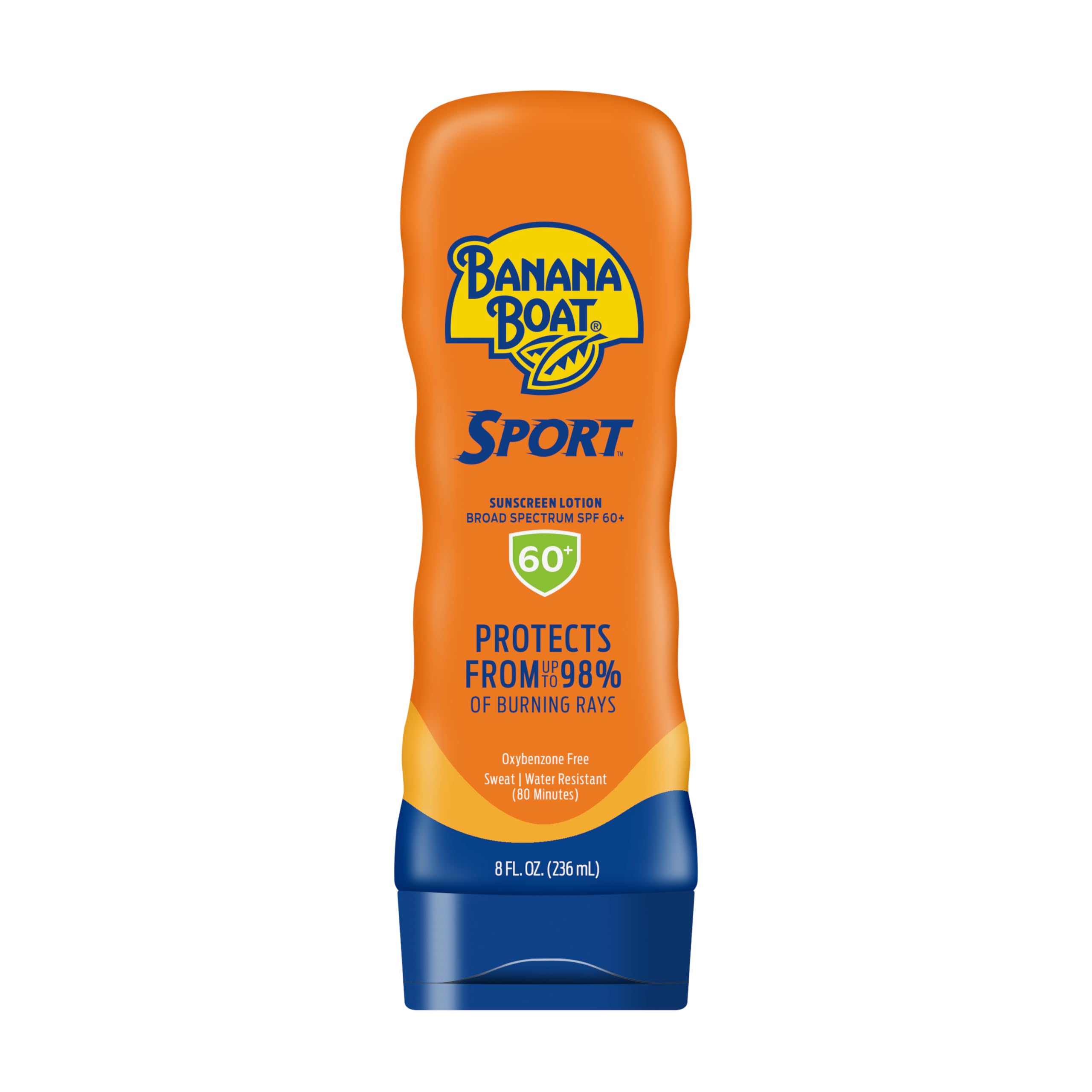 Banana Boat Sport Sunscreen Lotion, SPF 50, 10 Oz Each, Twin Pack | HIGH-PERFORMANCE SUNSCREEN with a non-greasy feel and won't clog pores