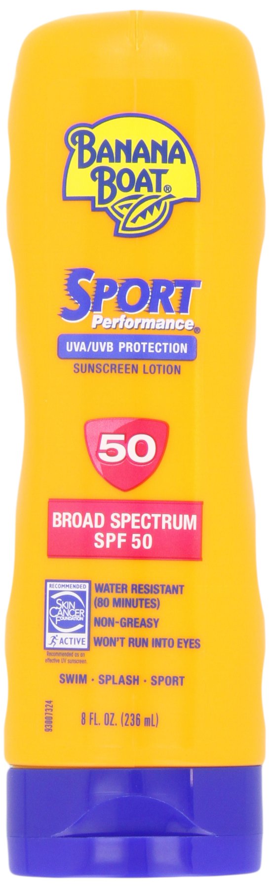 Banana Boat Sport Sunscreen Lotion, SPF 50, 10 Oz Each, Twin Pack | HIGH-PERFORMANCE SUNSCREEN with a non-greasy feel and won't clog pores
