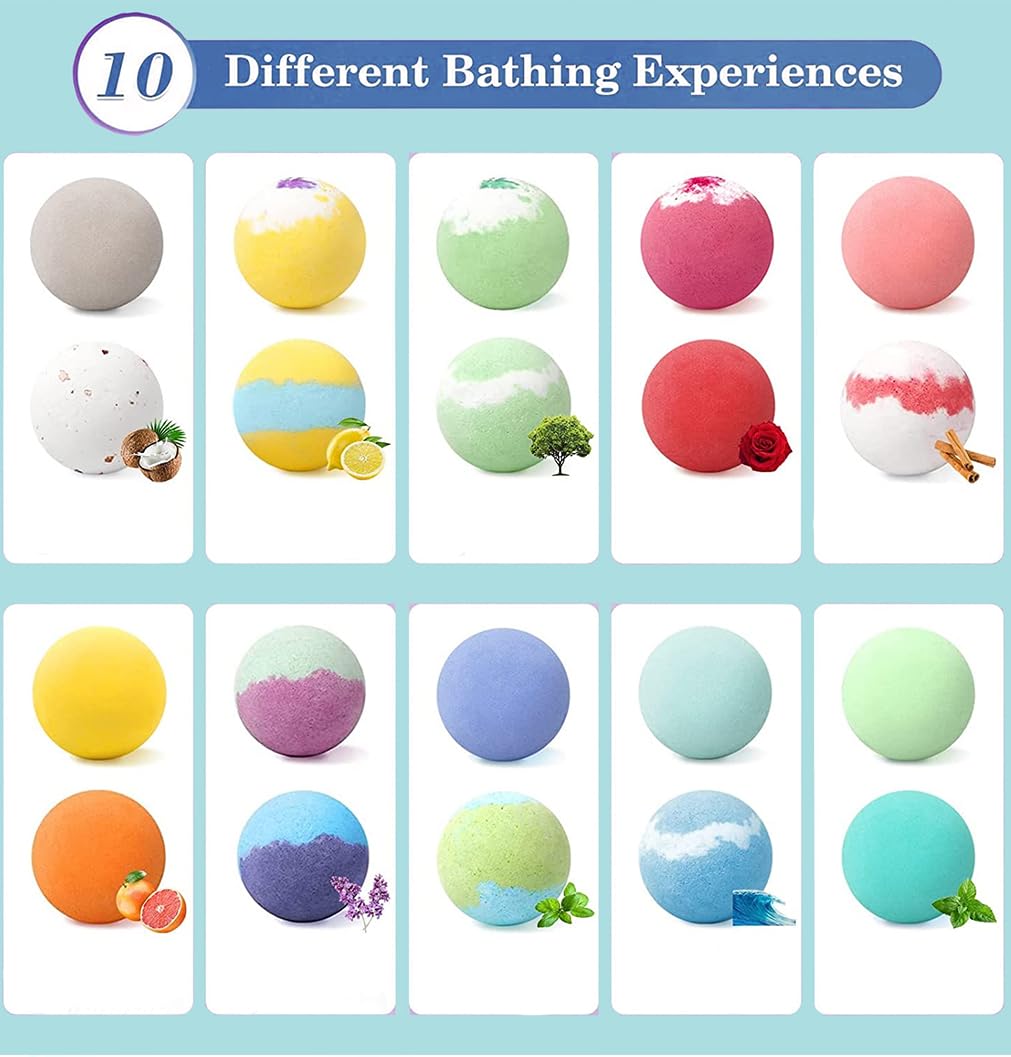 Bath Bombs for Kids with Surprise Inside for Girls Boys Toddlers, 20 Pack Organic Kids Bath Bombs with Puppy Dolls Inside, Kids Safe Handmade Bubble Bath Fizzies, Ideal Birthday Christmas Gift Set