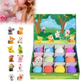 12pcs Bath Bombs for Adult with Toy Inside, 2026 Upgraded Organic Colorful Bubble Bath Safe, Best Birthday, Party, Easter Bath Bombs Gift Set (Sea Animal)