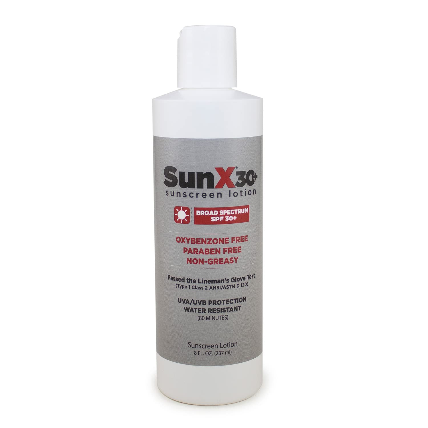 CoreTex Sun X 50 SPF Broad Spectrum Sunscreen Lotion - 4oz Bottle of Paraben, Oxybenzone, Octinoxate, & Oil Free Sunscreen - No White Cast and Water Resistant Up to 80 Minutes