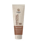 Australian Gold SPF 50 Tinted Mineral Face Sunscreen, Medium to Tan, 2.5 fl oz, Broad Spectrum, Non-Greasy BB Cream with Blue Light & Sun Protection, 4% Zinc Oxide & Titanium Dioxide, Hypoallergenic