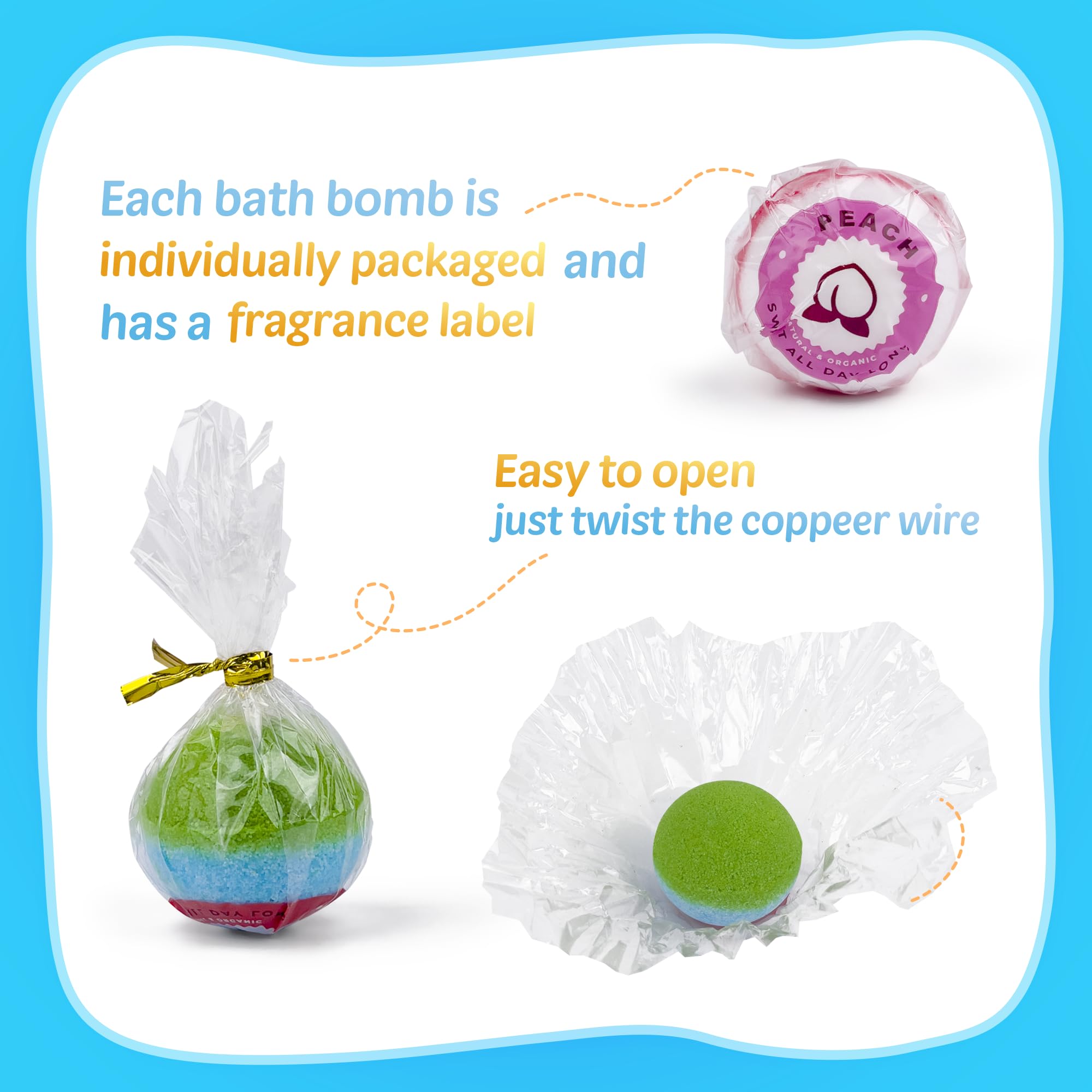 Bath Bombs for Kids, 12 Pcs Bath Bombs with Glow in The Dark Dinosura Surprise Inside, Handmade Organic Bubble Bath Ball Gift Set for Boys and Girls, Gift for Birthday Christmas Easter
