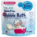 TruKid Bubble Podz Bubble Bath for Kids, Toddlers, & Babies, Tear Free Gentle & Refreshing Bath Bomb for Sensitive Skin with Natural Moisturizers, Non-Toxic, pH Balanced, Lavender Scent (10 Podz)