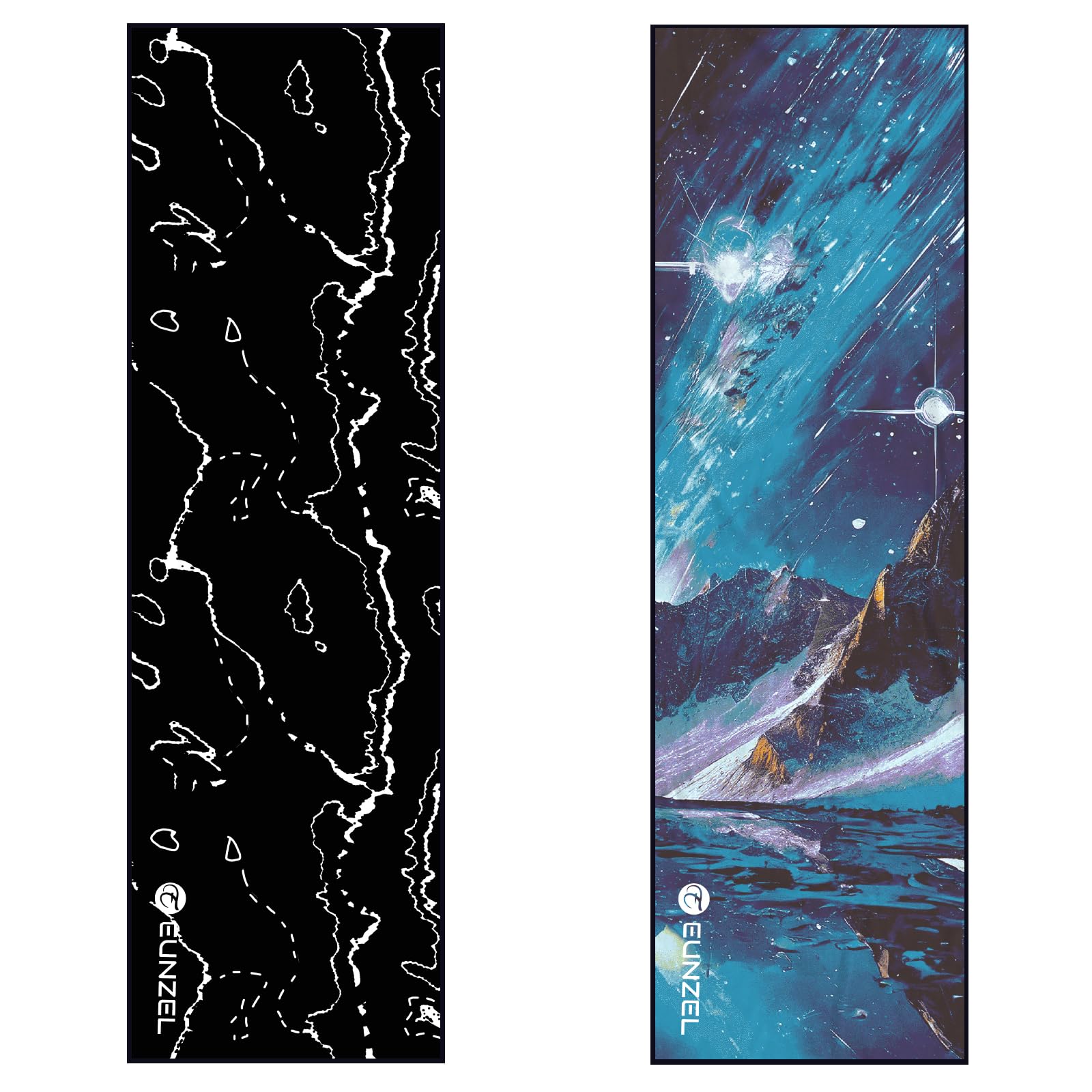 Eunzel Cooling Towel, Ice Towel for Neck, Soft Microfiber Chilly Towel Stay Cool for Sports, Yoga, Running, Gym, Workout, Biking, Camping & Outdoor Activities 40"x12"