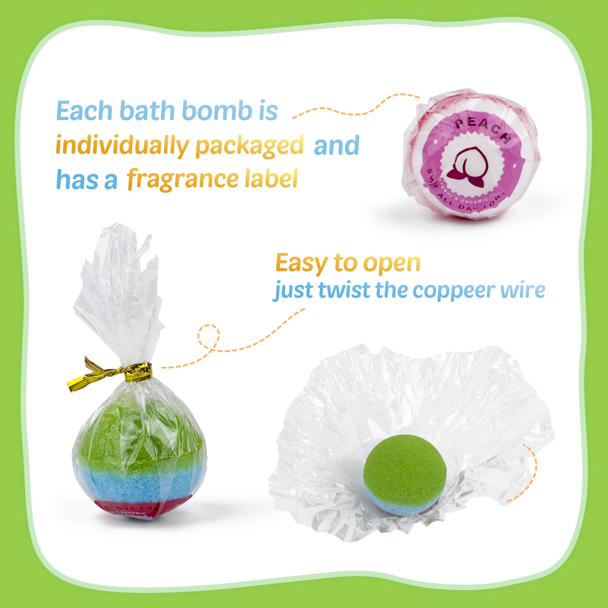 Bath Bombs for Kids, 12 Pcs Bath Bombs with Glow in The Dark Dinosura Surprise Inside, Handmade Organic Bubble Bath Ball Gift Set for Boys and Girls, Gift for Birthday Christmas Easter