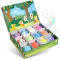 Bath Bombs with Toys Inside, 12 Pack Kids Bath Bombs with Surprise Inside, Play Fizz Bubble Bath Ball, Natural Organic Non Toxic Bath Bomb Gift Set for Boys Girls Toddler (12PcsBlue)