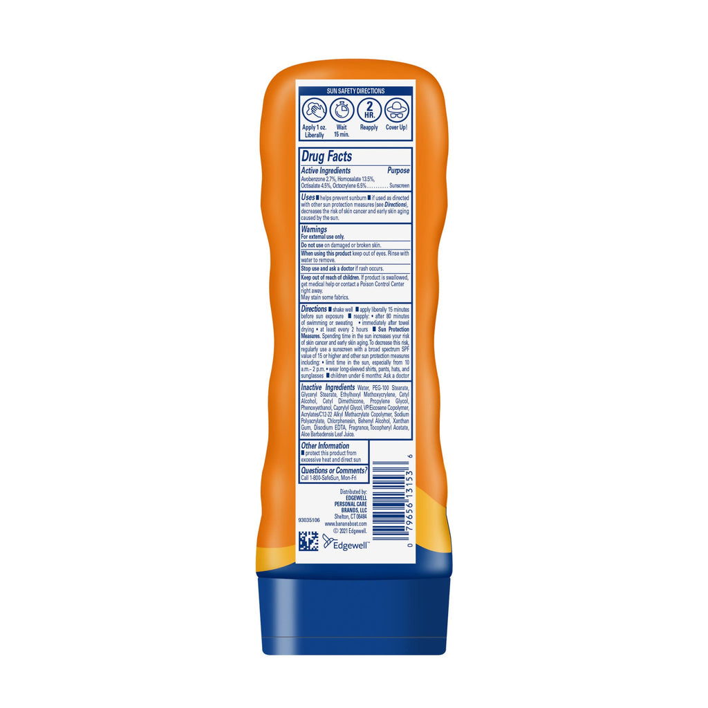 Banana Boat Sport Sunscreen Lotion, SPF 50, 10 Oz Each, Twin Pack | HIGH-PERFORMANCE SUNSCREEN with a non-greasy feel and won't clog pores