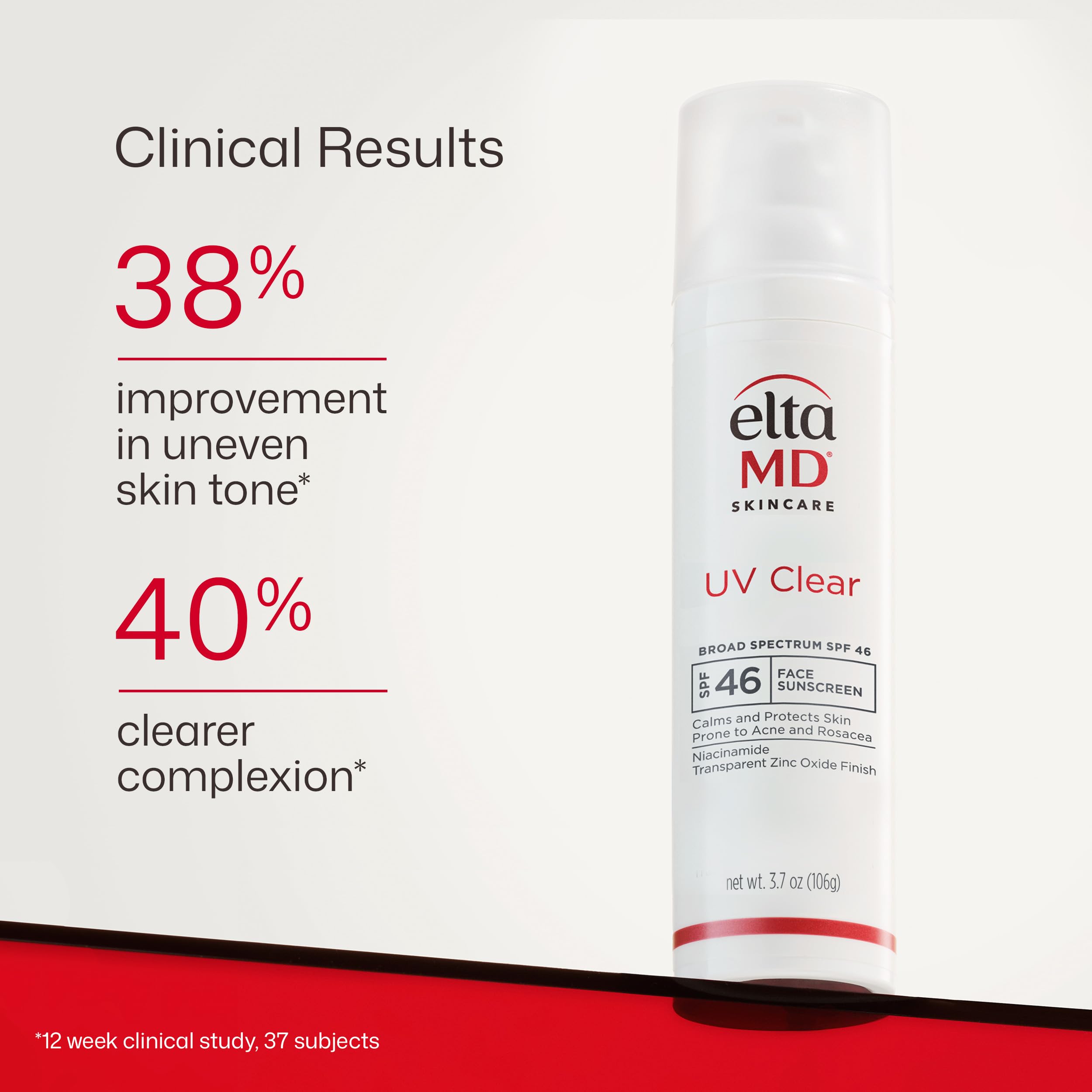 EltaMD UV Clear Face Sunscreen SPF, Oil-Free Sunscreen with Zinc Oxide, Dermatologist Recommended