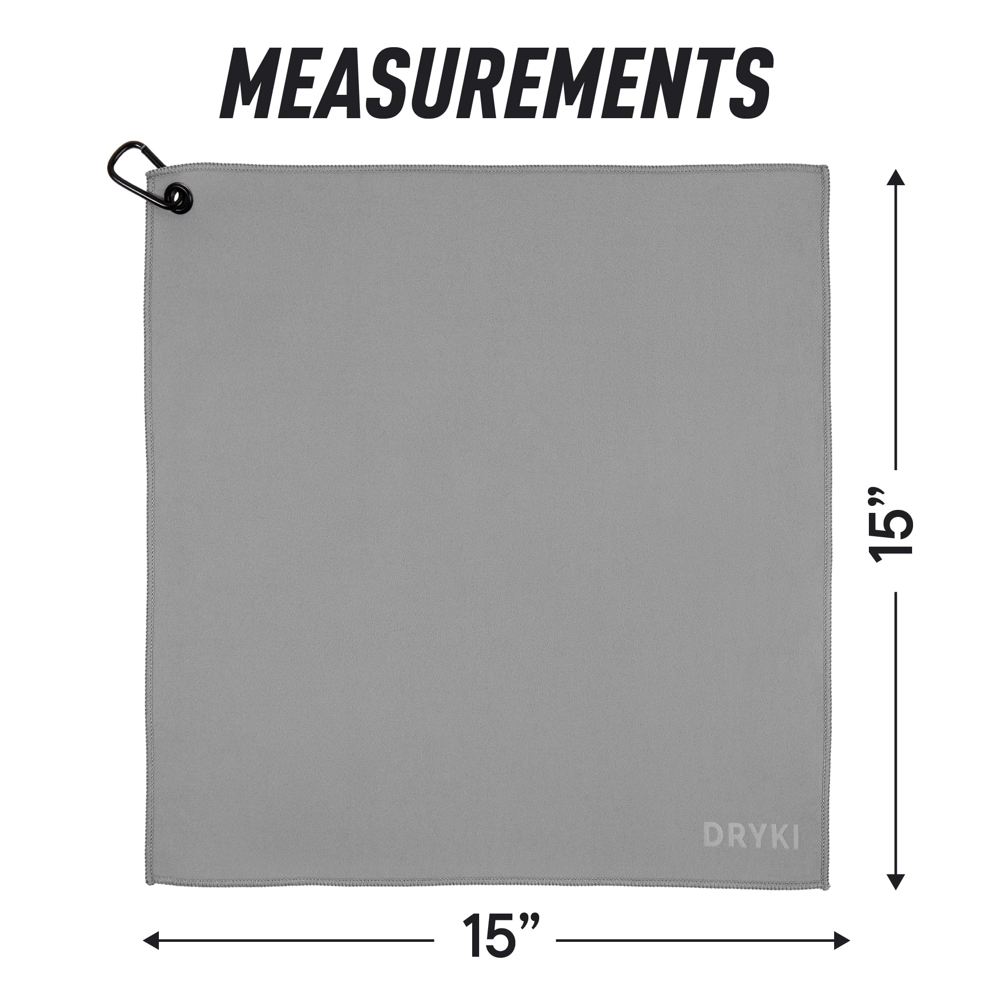 DRYKI Pocket-Sized Sweat Towels - The Original Sweat Absorbing Handkerchiefs - Quick-Dry Microfiber Sweat Rags for Face, Hands, & Body - Men & Women - Gym, Sports, and Work (Desert: 5 Pack)