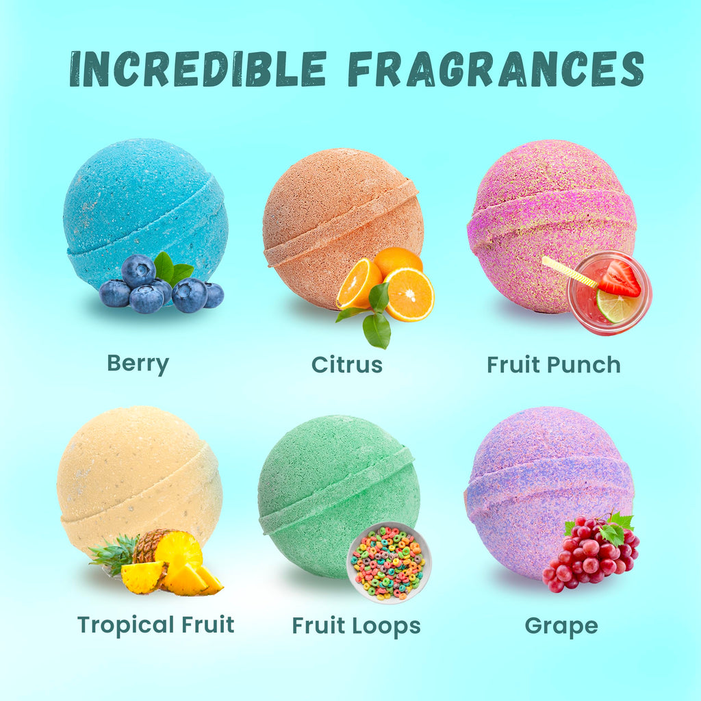 Superhero Bath Bombs for Kids & Boys with Surprise Hero Toys Inside (1 Pack) - Large Bubble Bath Bombs for Boys & Girls - Birthday Gift & Goodie Bags for Kids - Fruity Scent, USA Made by Two Sisters