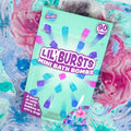 Tub Works® Lil' Bursts™ Mini Bath Bombs for Kids, 90 Count, Cosmic | Nontoxic | Tiny Kids Bath Bombs with A Burst of Color, Foam & Bubbles | Customize Kids Bath with Fun Bath Colors | Create Tub Art