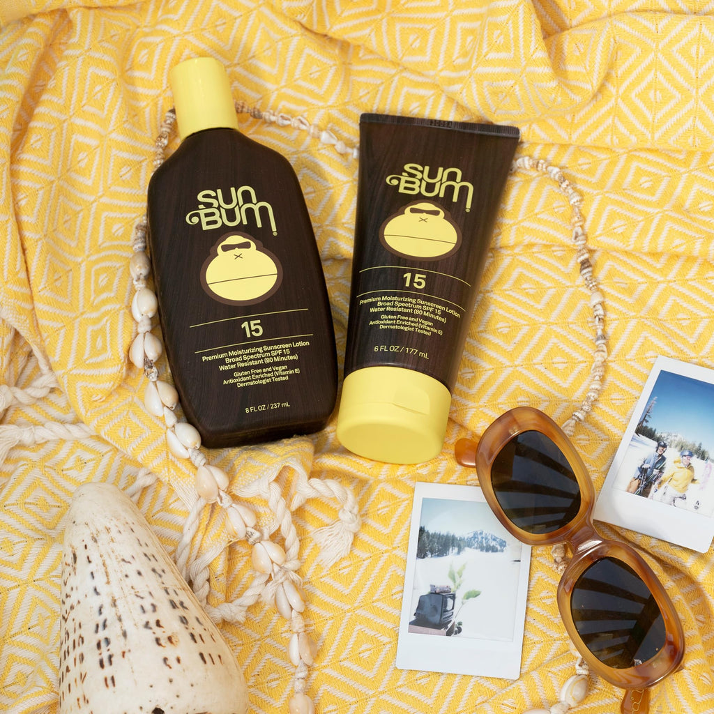 Sun Bum Original SPF 50 Sunscreen Body Lotion - Broad Spectrum Moisturizing Sunscreen with Vitamin E - Hawaii 104 Act Compliant (Made without Octinoxate & Oxybenzone) - Travel Size - 3 oz