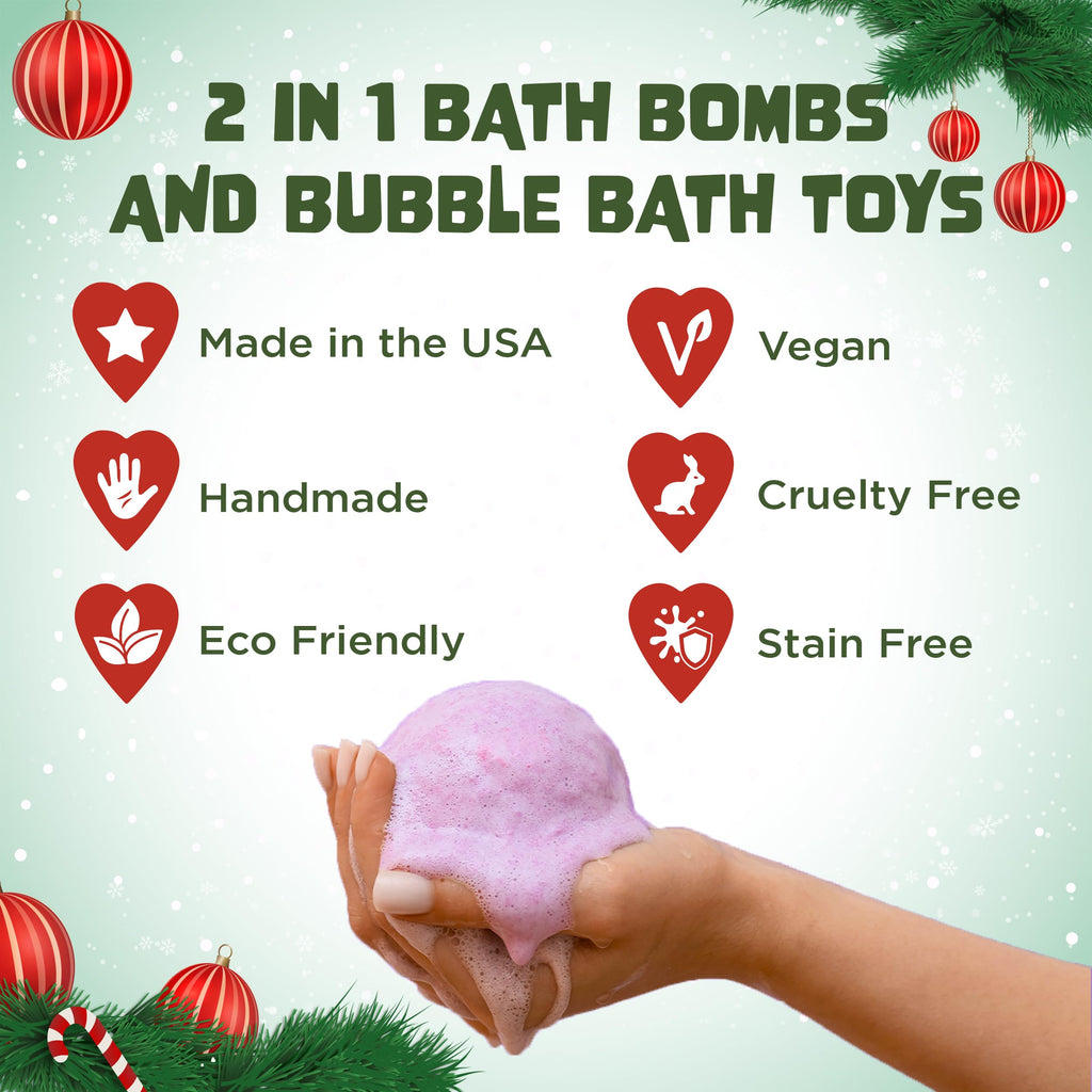 Superhero Bath Bombs for Kids & Boys with Surprise Hero Toys Inside (1 Pack) - Large Bubble Bath Bombs for Boys & Girls - Birthday Gift & Goodie Bags for Kids - Fruity Scent, USA Made by Two Sisters