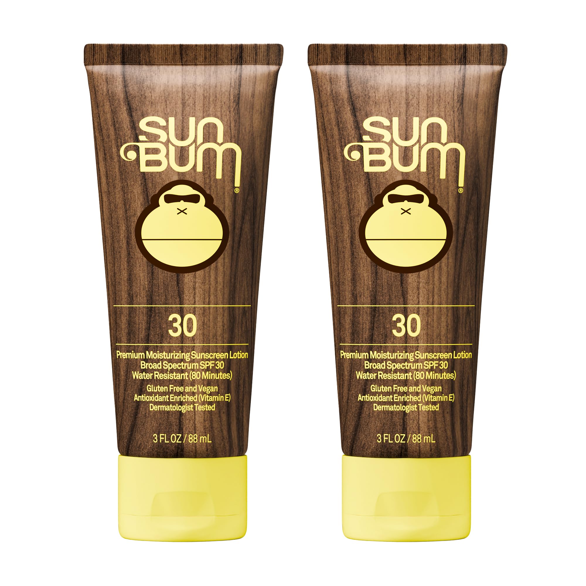 Sun Bum Original SPF 50 Sunscreen Body Lotion - Broad Spectrum Moisturizing Sunscreen with Vitamin E - Hawaii 104 Act Compliant (Made without Octinoxate & Oxybenzone) - Travel Size - 3 oz