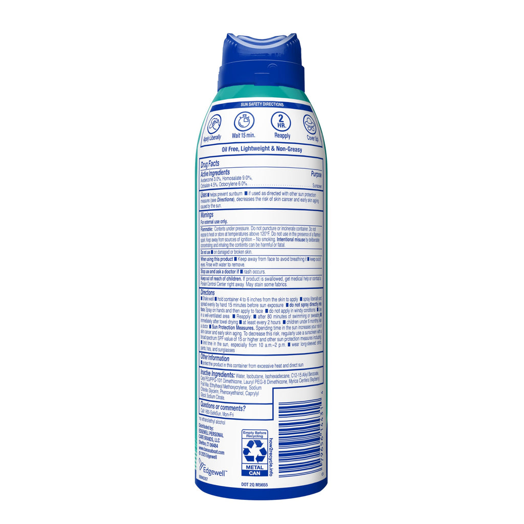 Banana Boat Sheer Sensitive Sunscreen Spray SPF 50, 6 Oz