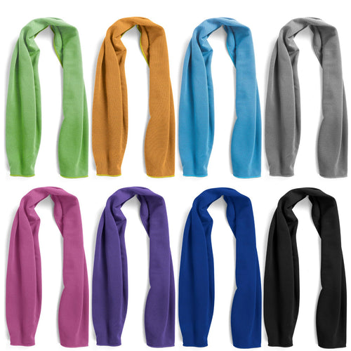 4 Pack Cooling Towels Cloth for Neck and Face, Ice Cool Towel Cold Rags for Sports Gym Fitness Yoga Running Tennis Baseball Hiking Camping(Y-4PACK-02)