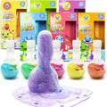 SWCANDY Bath Toys Kids Bath Bombs Potion, 6 Pack Non-Toxic Bathtub Colorful Foam Bubble Science Sensory Bath Play Soap Magical Fizzes Eruption Tub Safe and Stain Free for Ages 3+ Boys Girls Toddlers