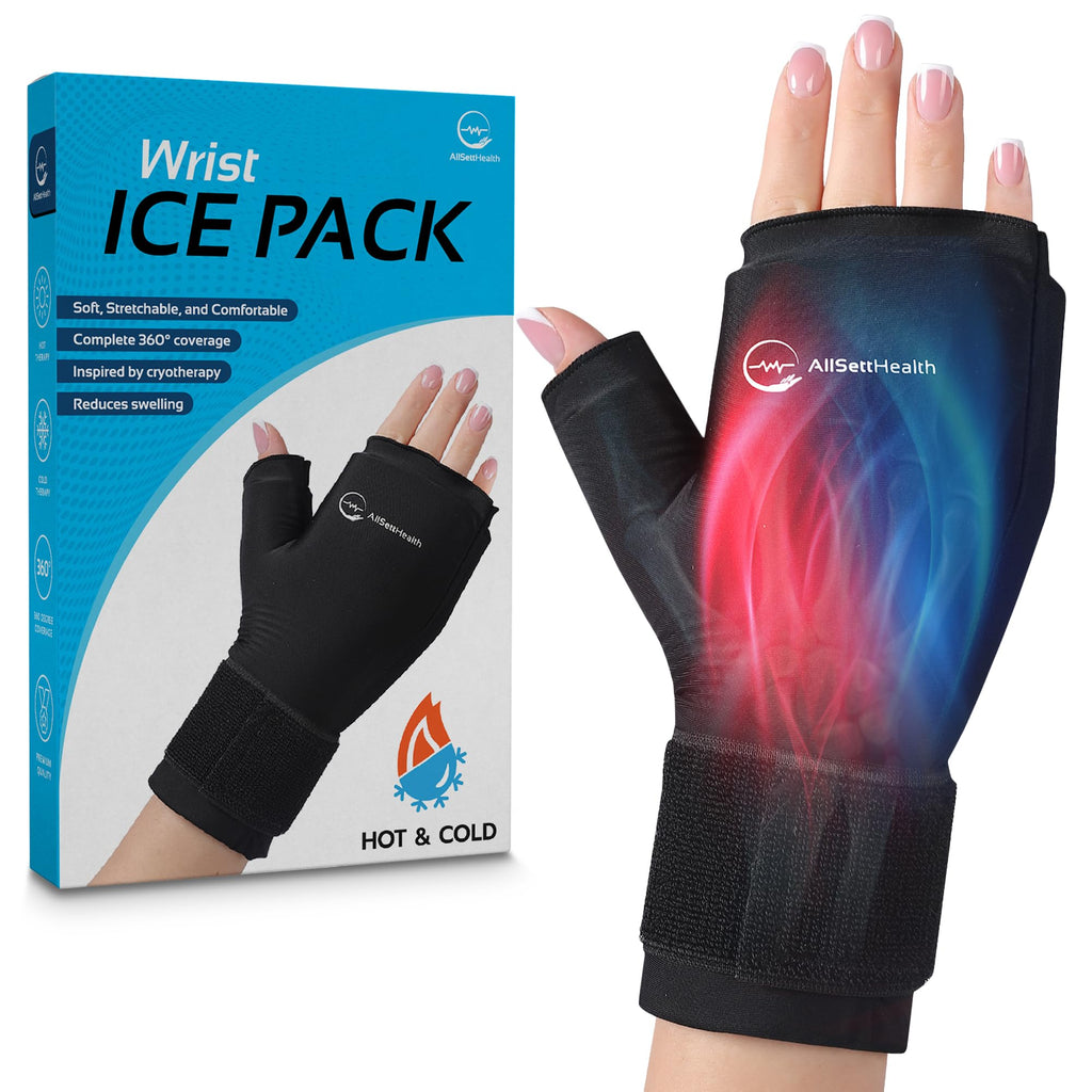 Neck Ice Pack Wrap with 2 Reusable Gel Ice Packs, Flexible Ice Wrap for Neck, Shoulders, Knees, Wrists, Soft Cooling Towel Compress for Post Surgery, Tonsillectomy, Migraine, Sore Muscle Pain Relief