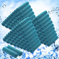 Hosuly 1000 Pack Cooling Towels Bulk 40 x 12 Inch Large Chilly Breathable Sweat Sports Cold Towels Sublimation Microfiber Ice Neck Rag for Hot Weather Workout Gym Team Gift (Dark Blue)