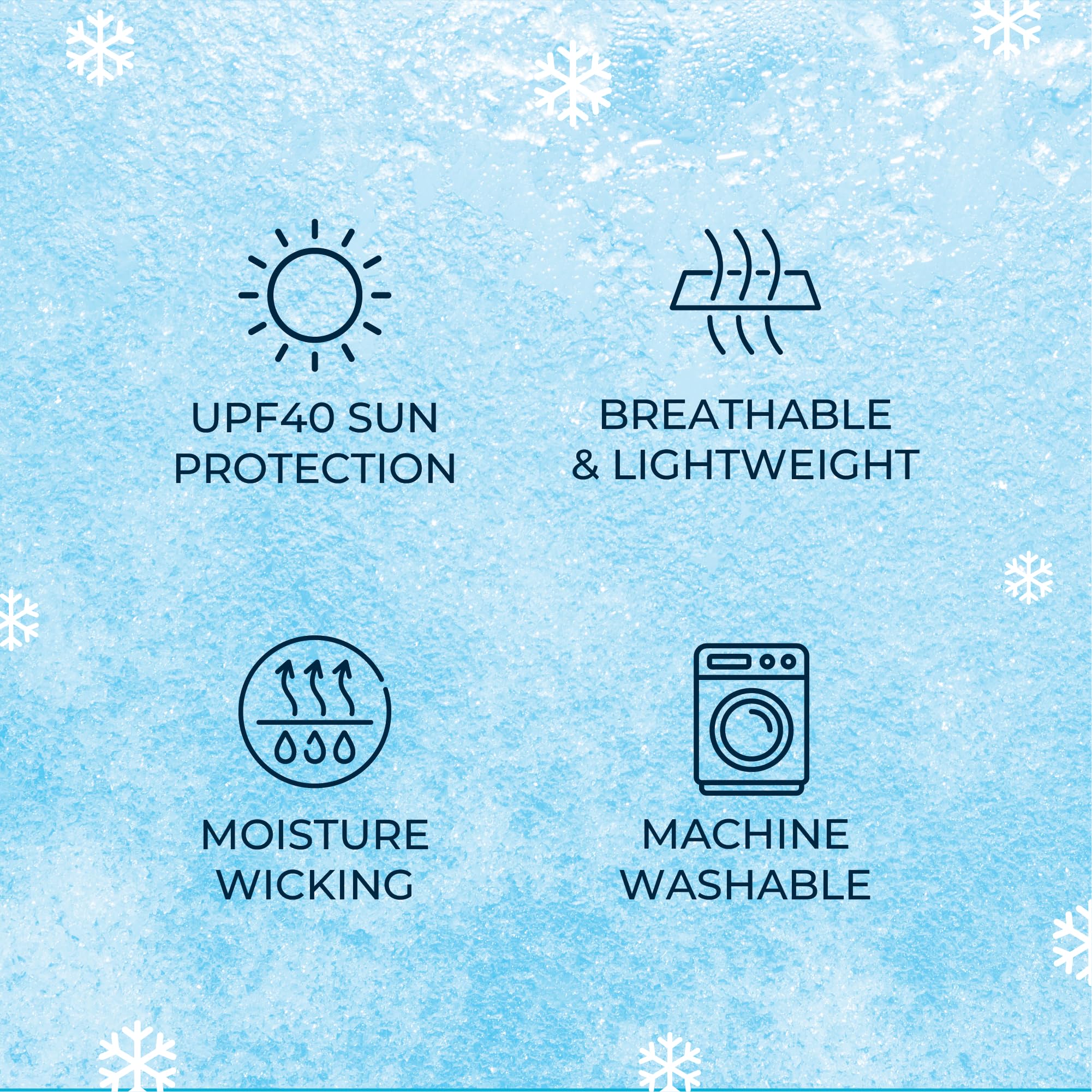 SHAKEitCOOL Extended Size Cooling Towel – Be Cool in Style - Heat Relief, Soft, Lightweight, Sun Protection, Easy Clean - Perfect for Biking, Hiking, Running, Yoga, Golf - Blue Purple Wave M